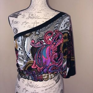 Sassy off shoulder top